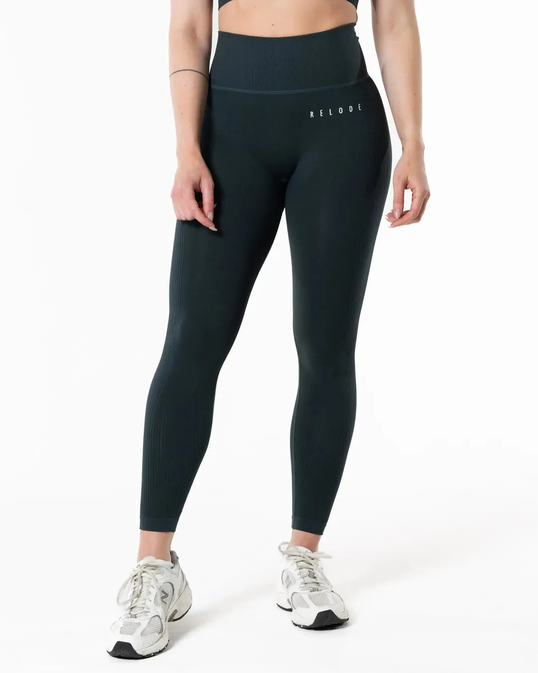 Slipstream Seamless Tights - Deep Green